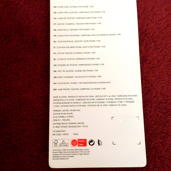 Coca Cola Phone Case iPhone 11/XR - Picture 3 of 3